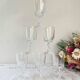 6 verres à eau cristal d'arques modèle louvre