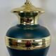 Lampe de salon vintage noire et laiton