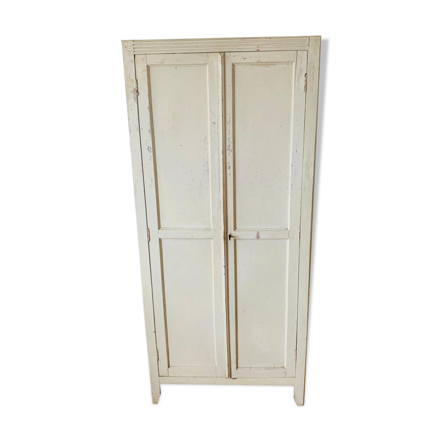 White Parisian wardrobe - 2 doors