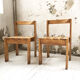 Duo de chaises pin