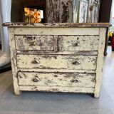 Commode en teck ancien