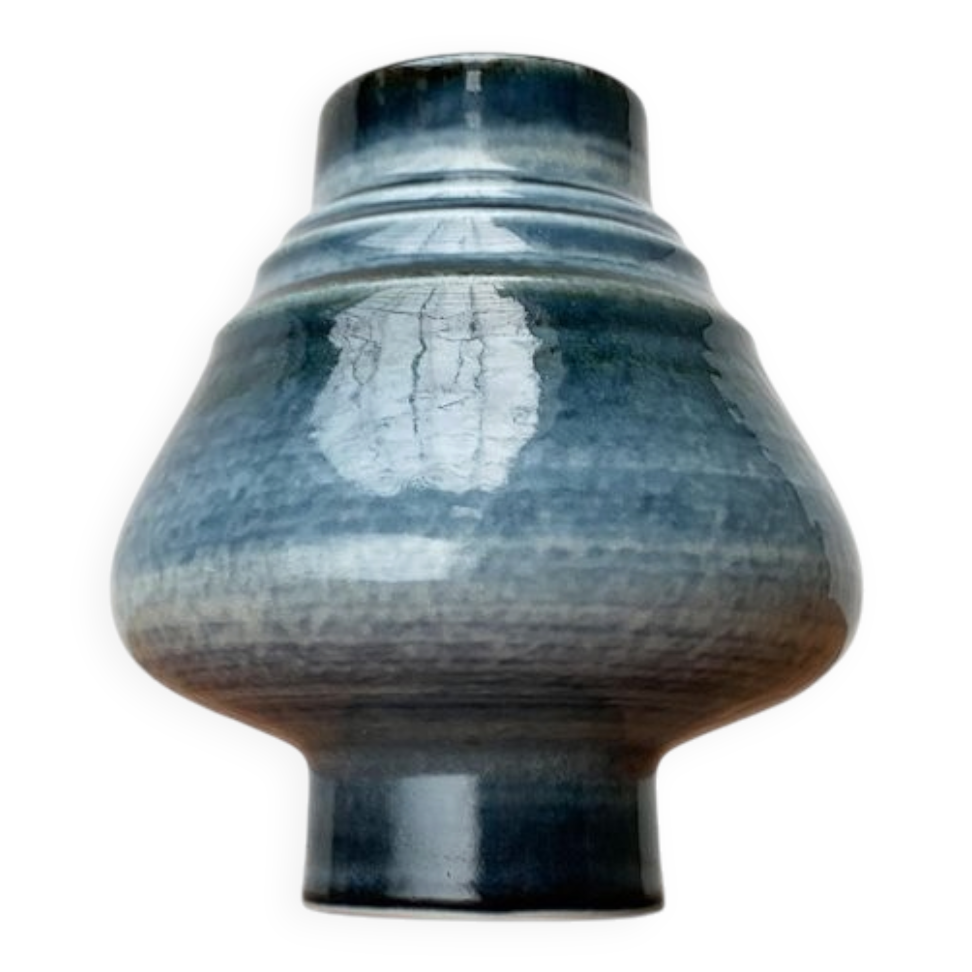 Mid-Century Swedish Bamboo Series Vase by Olle Alberius for Rörstrand, 1960s