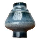Vase en bambou suédois de milieu de siècle par Olle Alberius pour Rörstrand, années 1960.