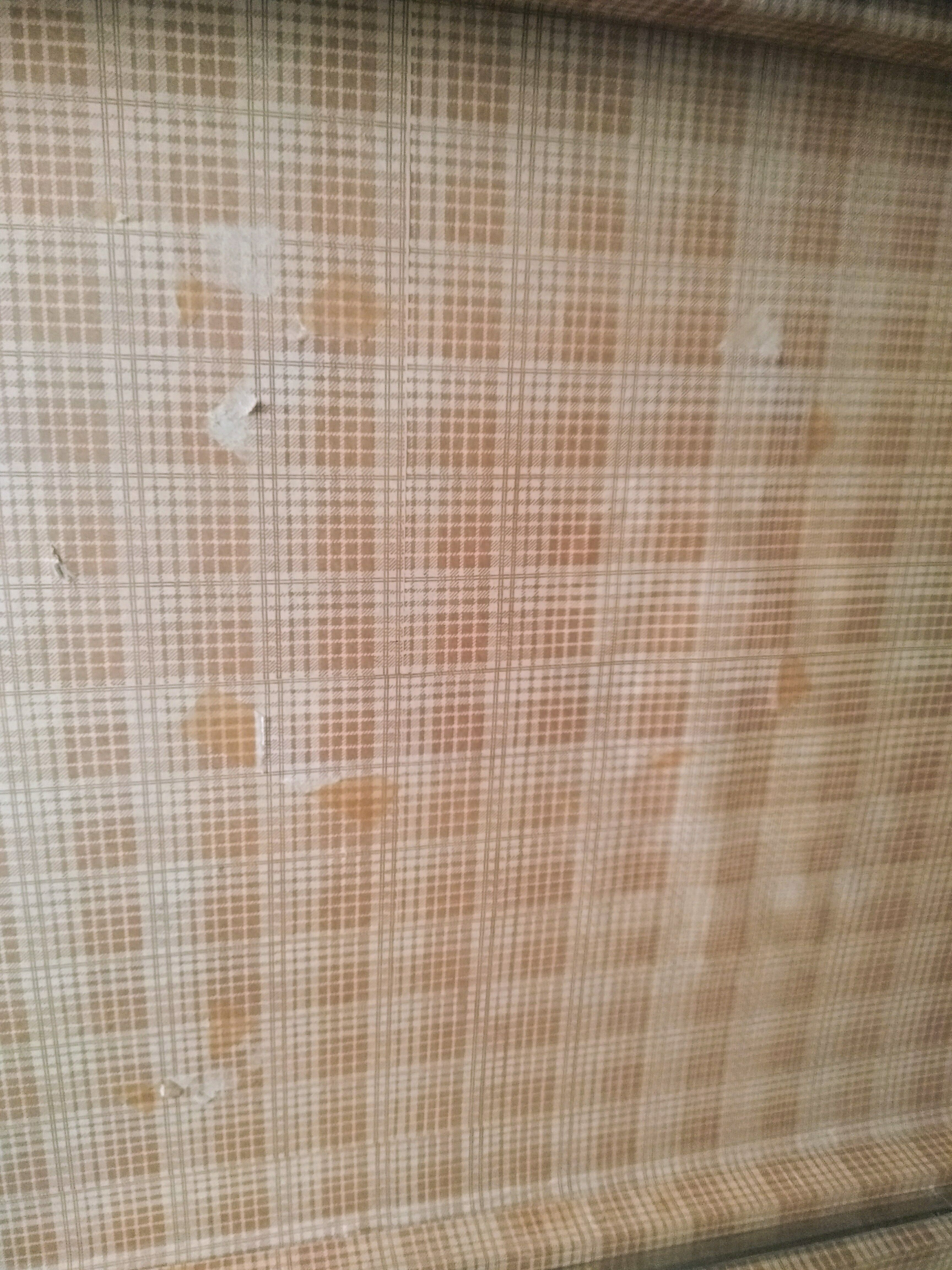 Large light brown cardboard suitcase and decorative vintage year 50 60 70 in very good condition