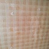 Large light brown cardboard suitcase and decorative vintage year 50 60 70 in very good condition