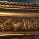 Mirror XIXth in gilded stucco, H 142 cm