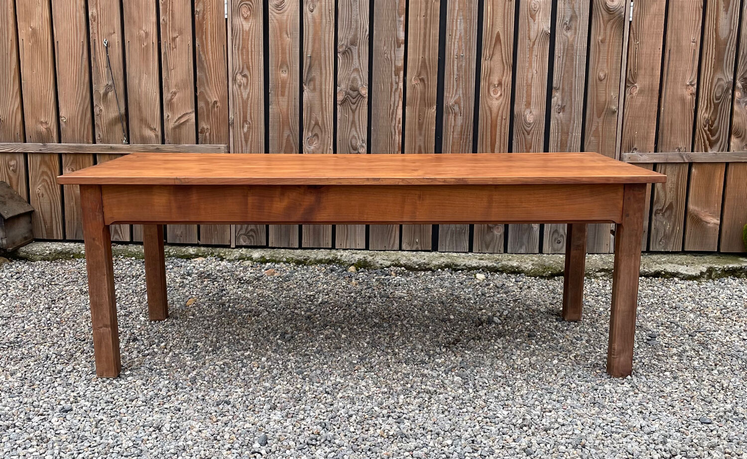 Farm table with a drawer MP