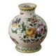 Earthenware ball vase, signed Veuve Perrin