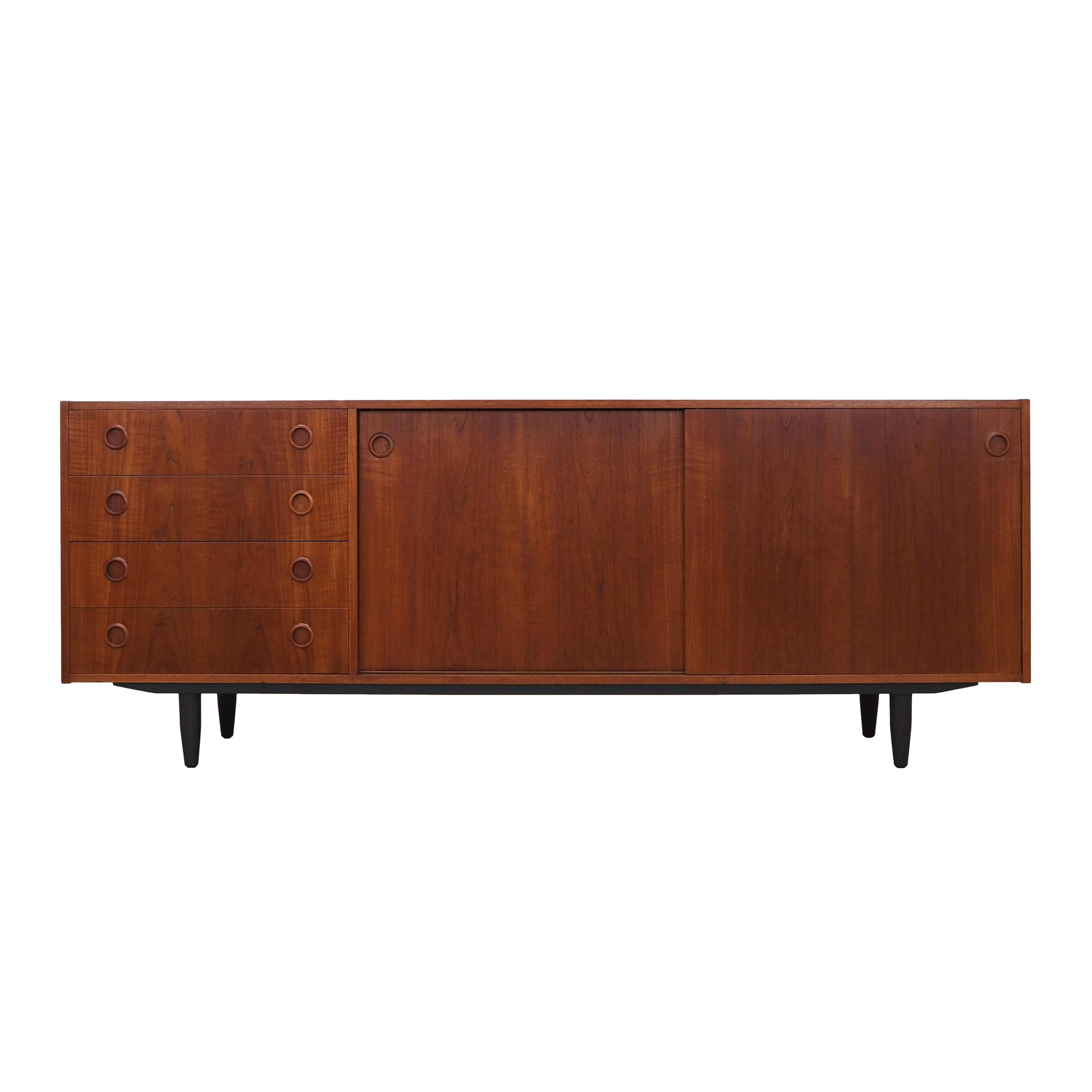 Teak sideboard, Danish design, 1970s, production: Denmark