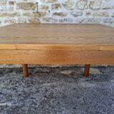 Square elm table
