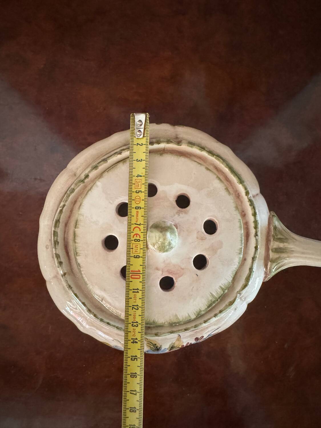 Antique ceramic flower vase