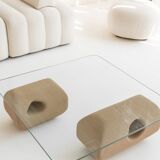 "Le Carré" coffee table from Dune ateliers