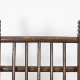 dudouyt style armchair in beech. 1940s.
