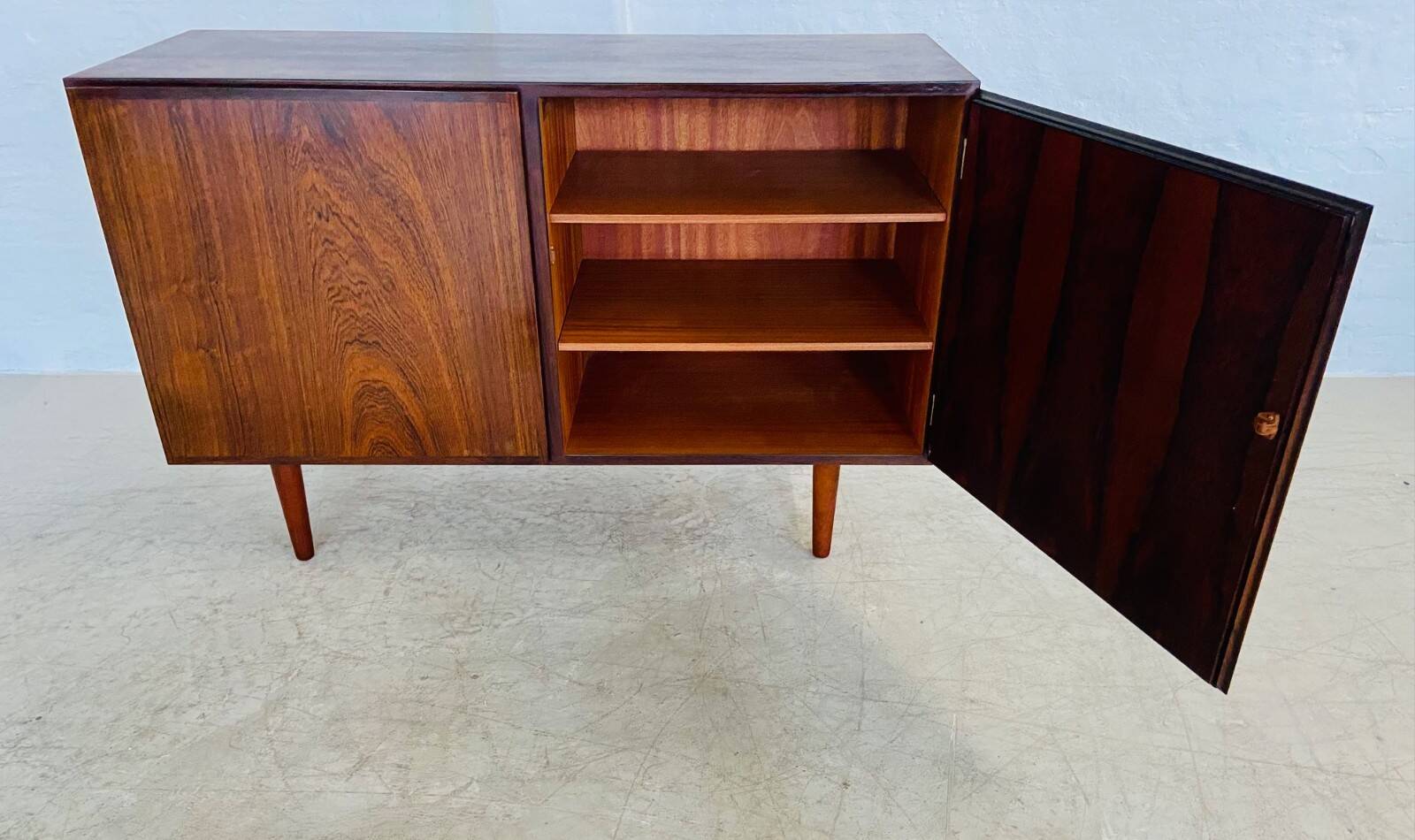 Vintage retro Danish mid-century rosewood sideboard by Gunni Omann 1960s