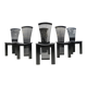 Post modern dining chairs by Pietro Costantini, 1980s, set of 6