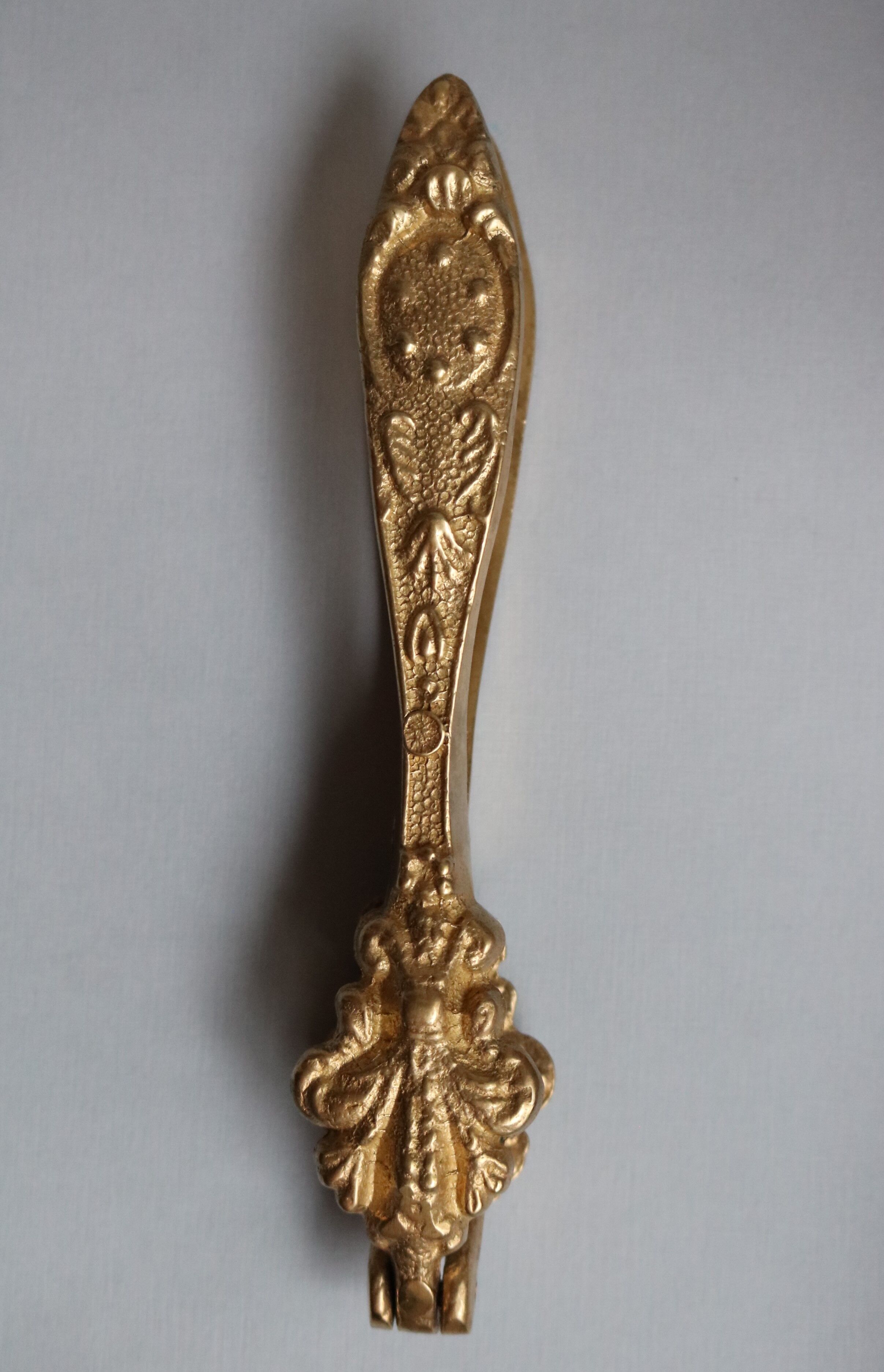 Vintage brass ornate nutcracker