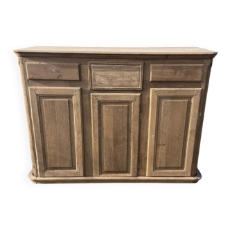 Bar / counter in raw wood