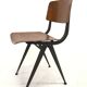 Vintage Eromes Marko school compass Chair set of 4