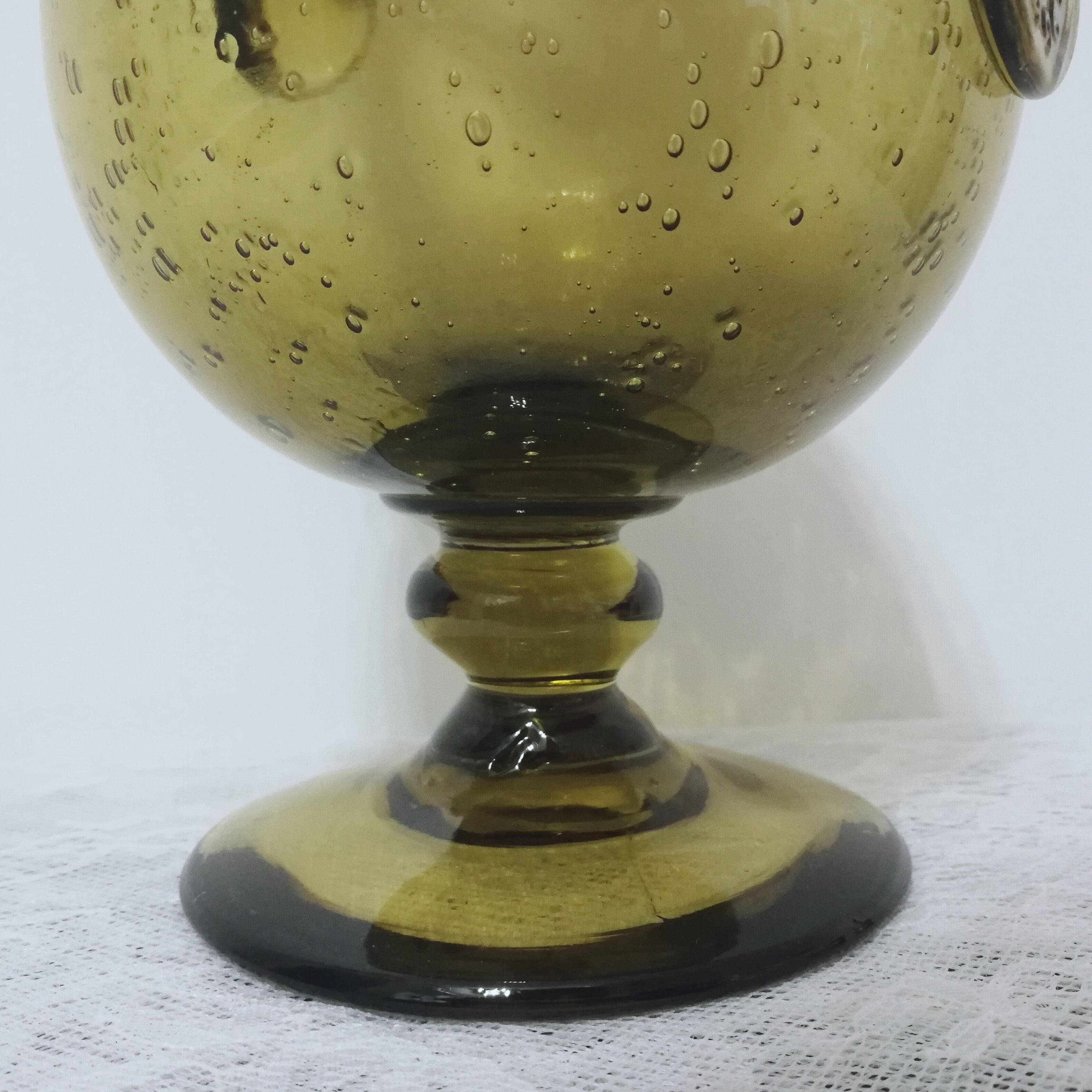 La Rochere bubble blown glass carafe