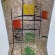 Vintage FOREIGN diabolo vase, German circa 1950 / 1960