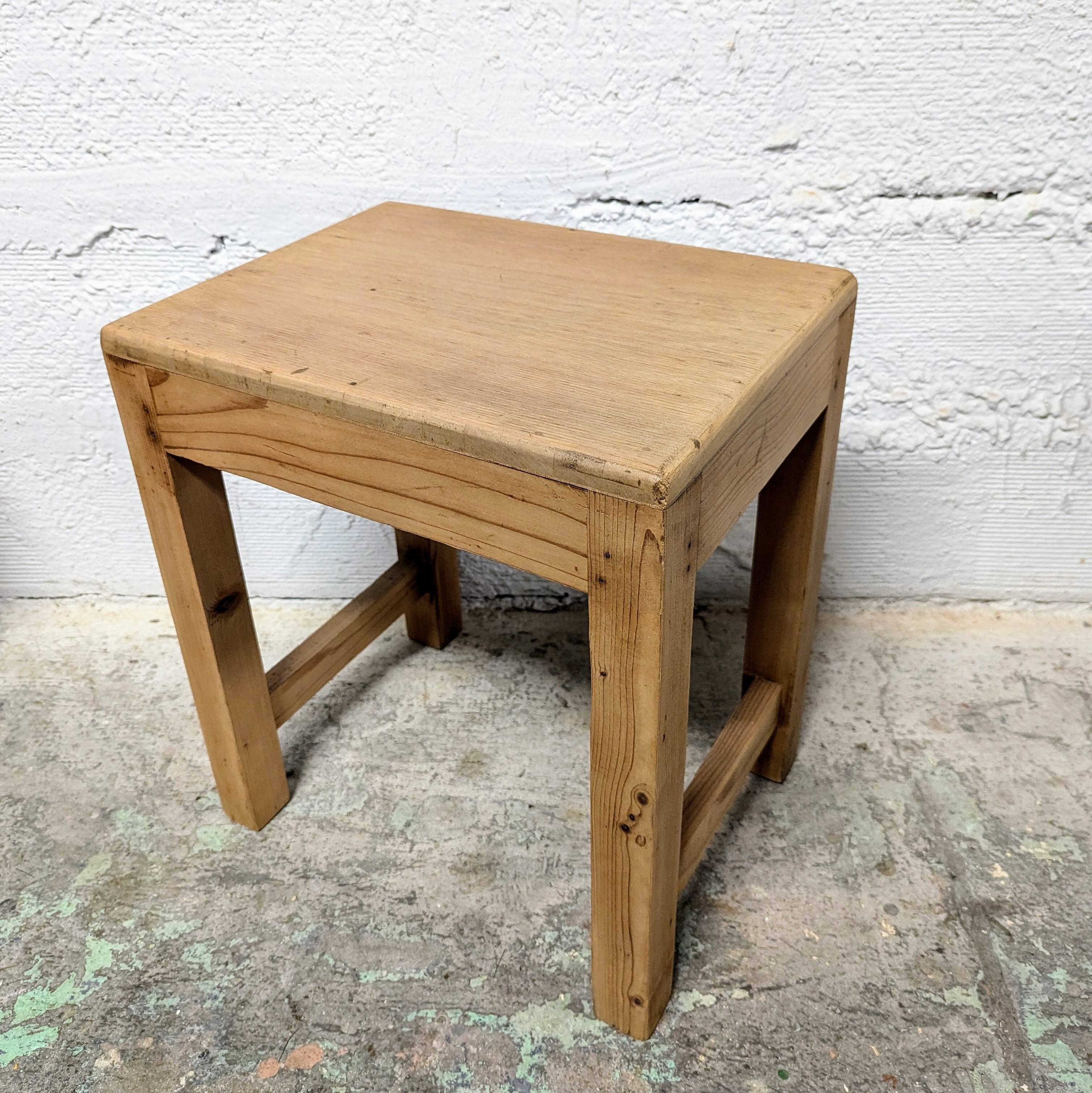 Wooden stool