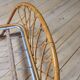 Vintage rattan basket sofa bed - 1950s