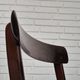 1960s, Danish design by Ole Wanscher, set of 4 Danish dinning chairs, mahogany wood, reupholstered.
