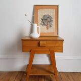 Vintage compass foot worker