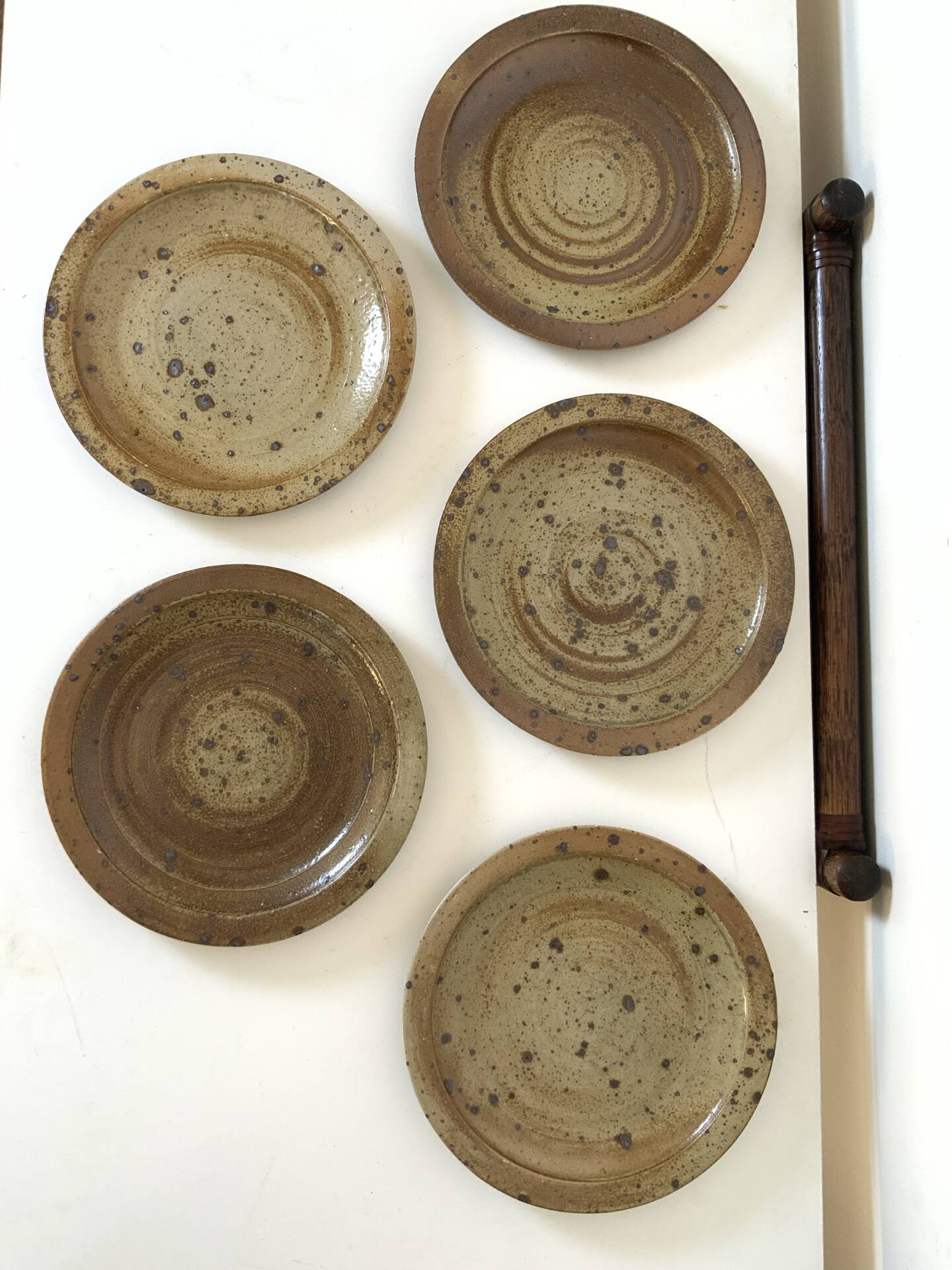 Pyrite stone plates