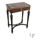 Small Living Room Table in Rosewood and Amboyna Burl, Louis XVI style, Napoleon III period – Mili