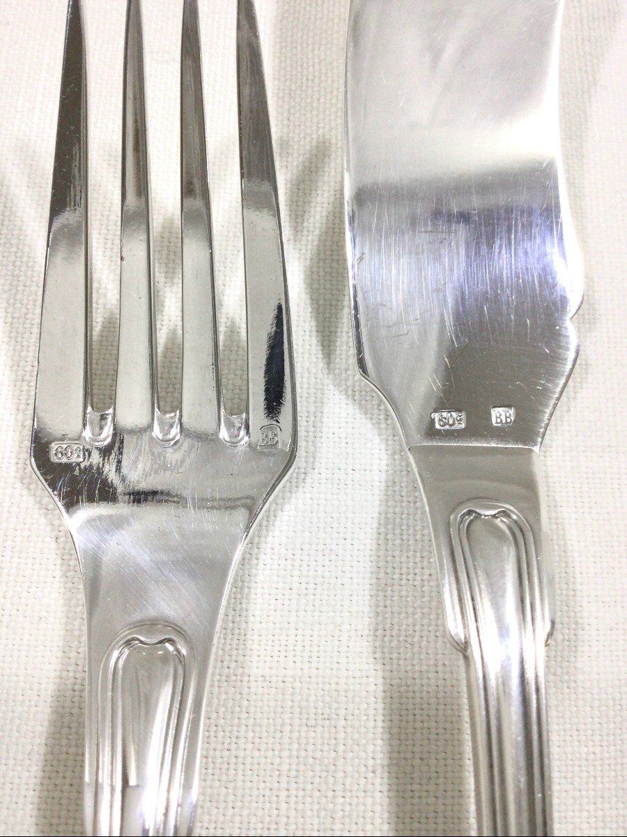 Cailar Bayard 12 Cutlery to Fish Shell
