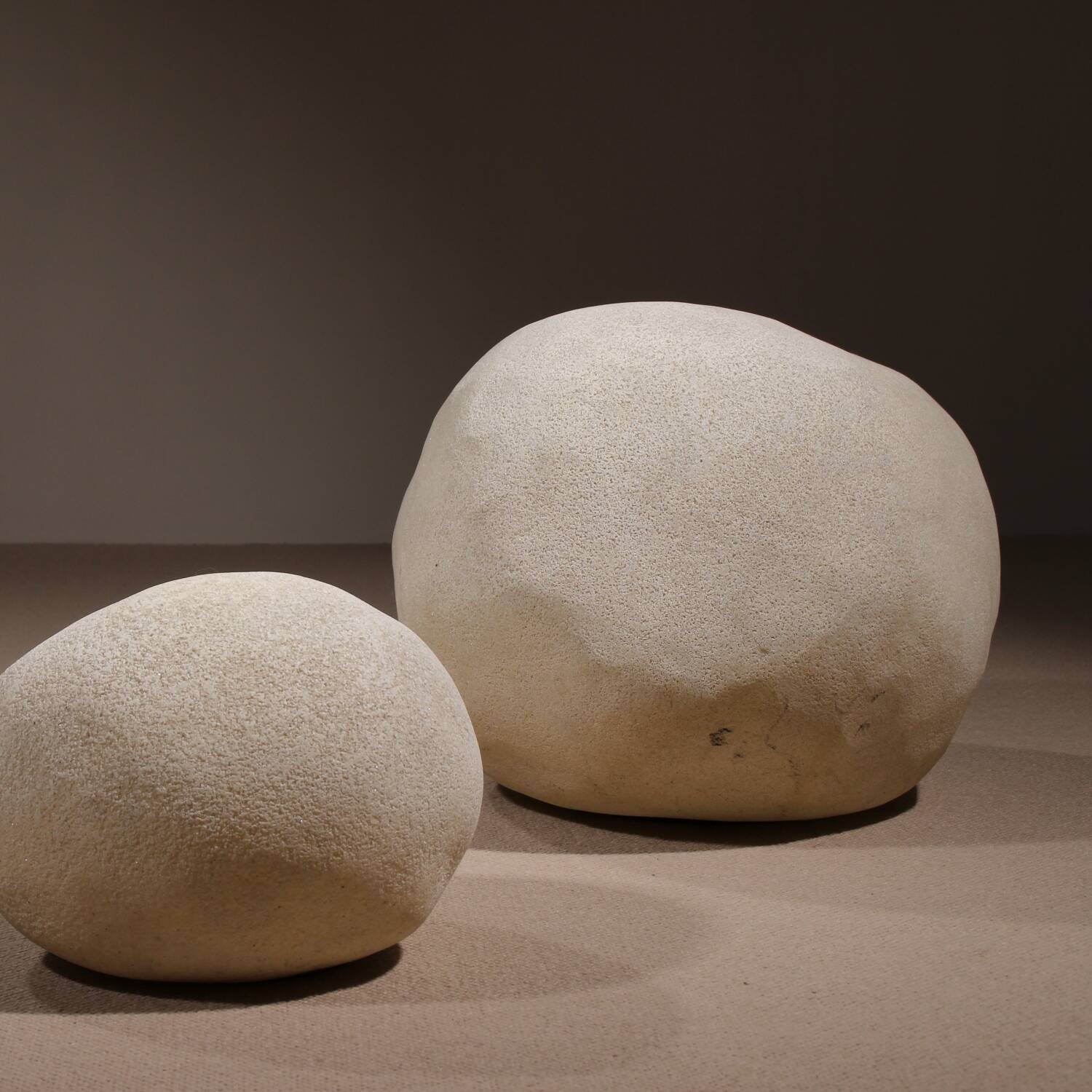 Pair of ‚Moon Rock Dora‘ Lamps by André Cazenave for Atelier A Paris