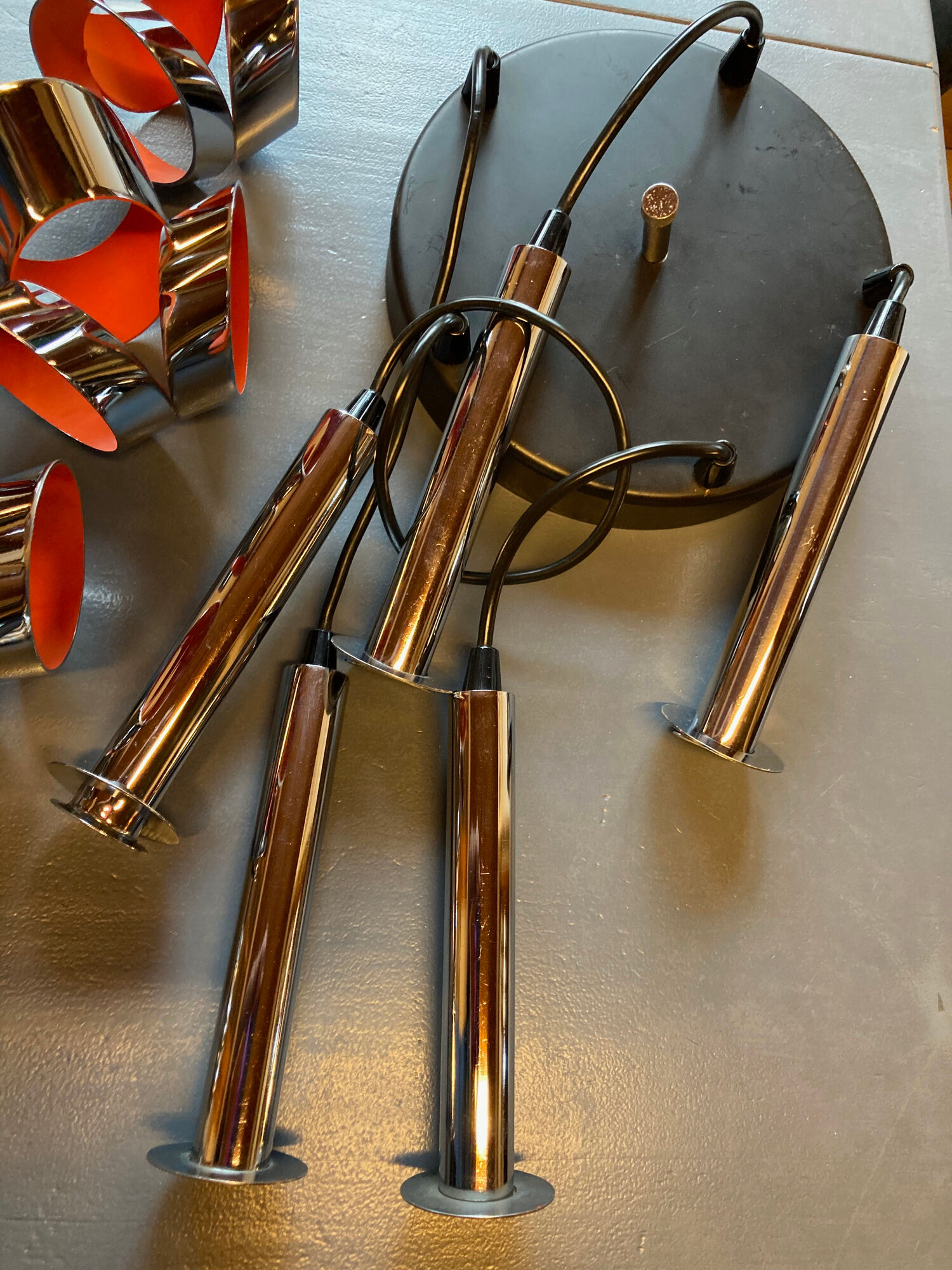Vintage Suspension 1960 RAAK - 5 lights