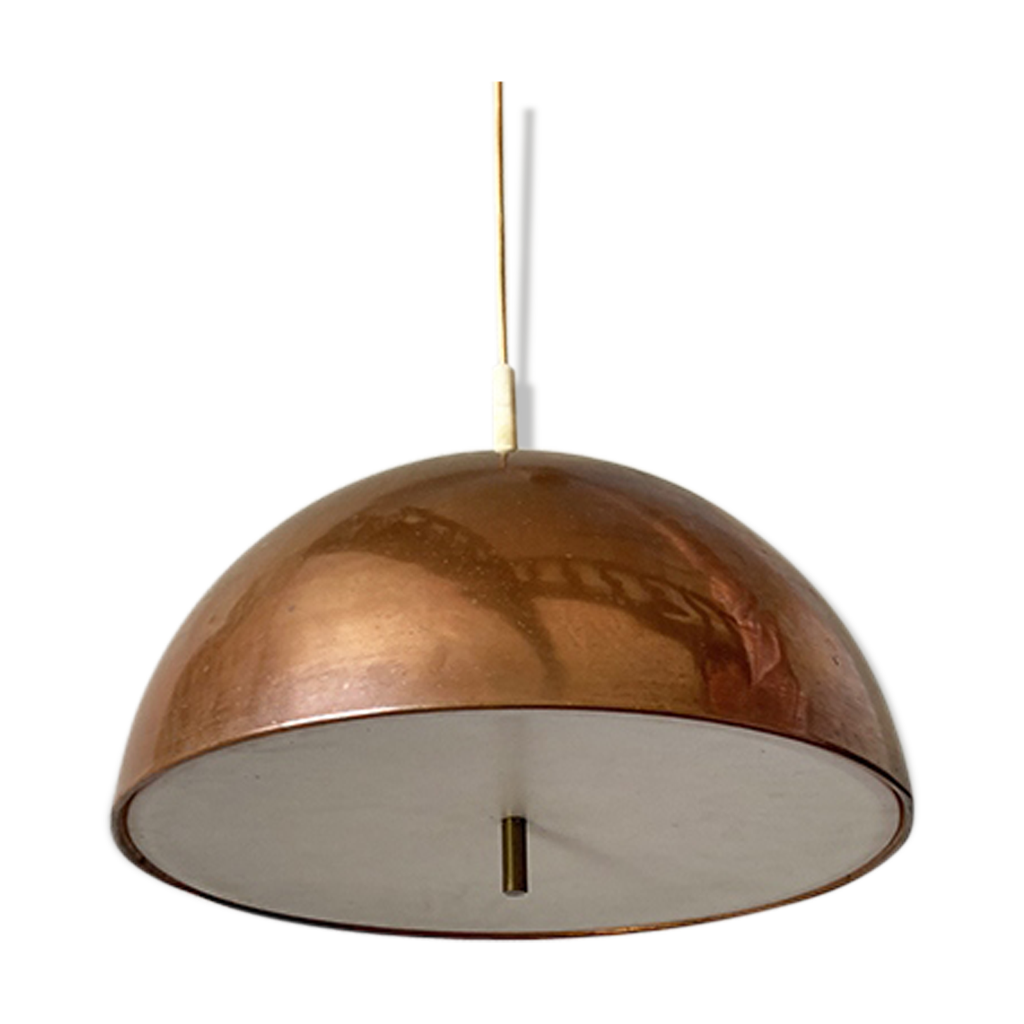 Vintage ceiling lamp 1960 copper