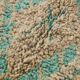 Peach & Turquoise vintage moroccan rug 143 x 249 cm - Berber Rug Handmade