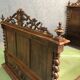 Henry II oak bed - early 20th