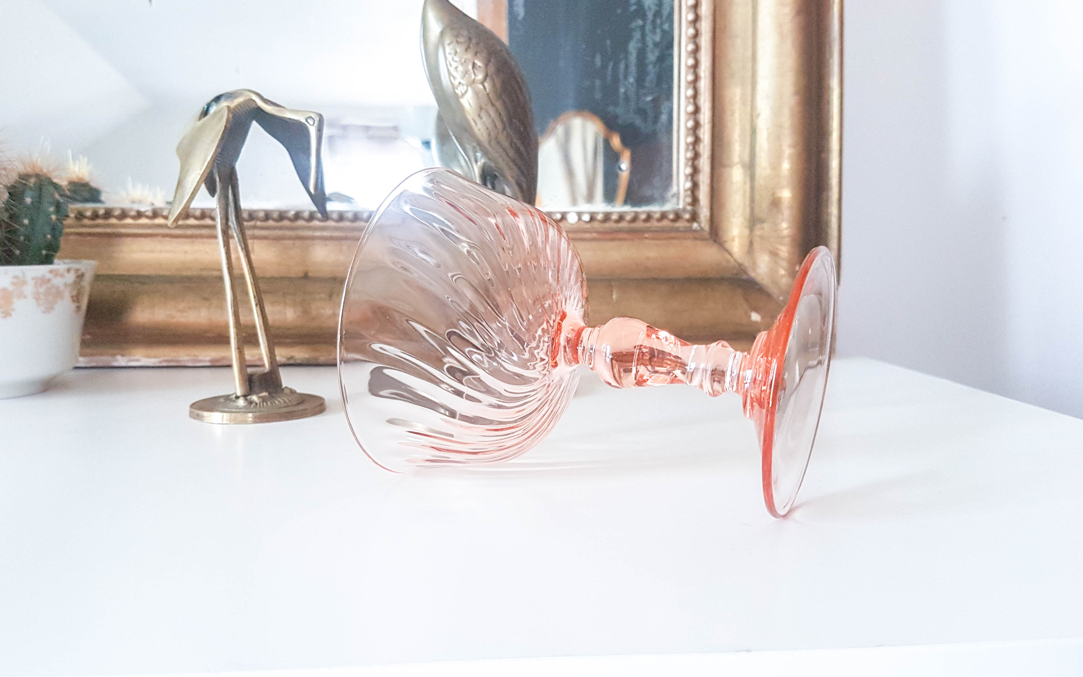 6 rosaline arcoroc luminarc champagne glasses