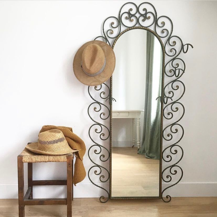 Vintage mirror, 150x74 cm
