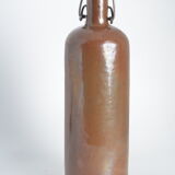 Bouteille en grès vernissé