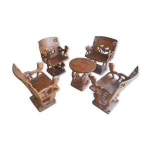 Salon 5 pieces du Benin