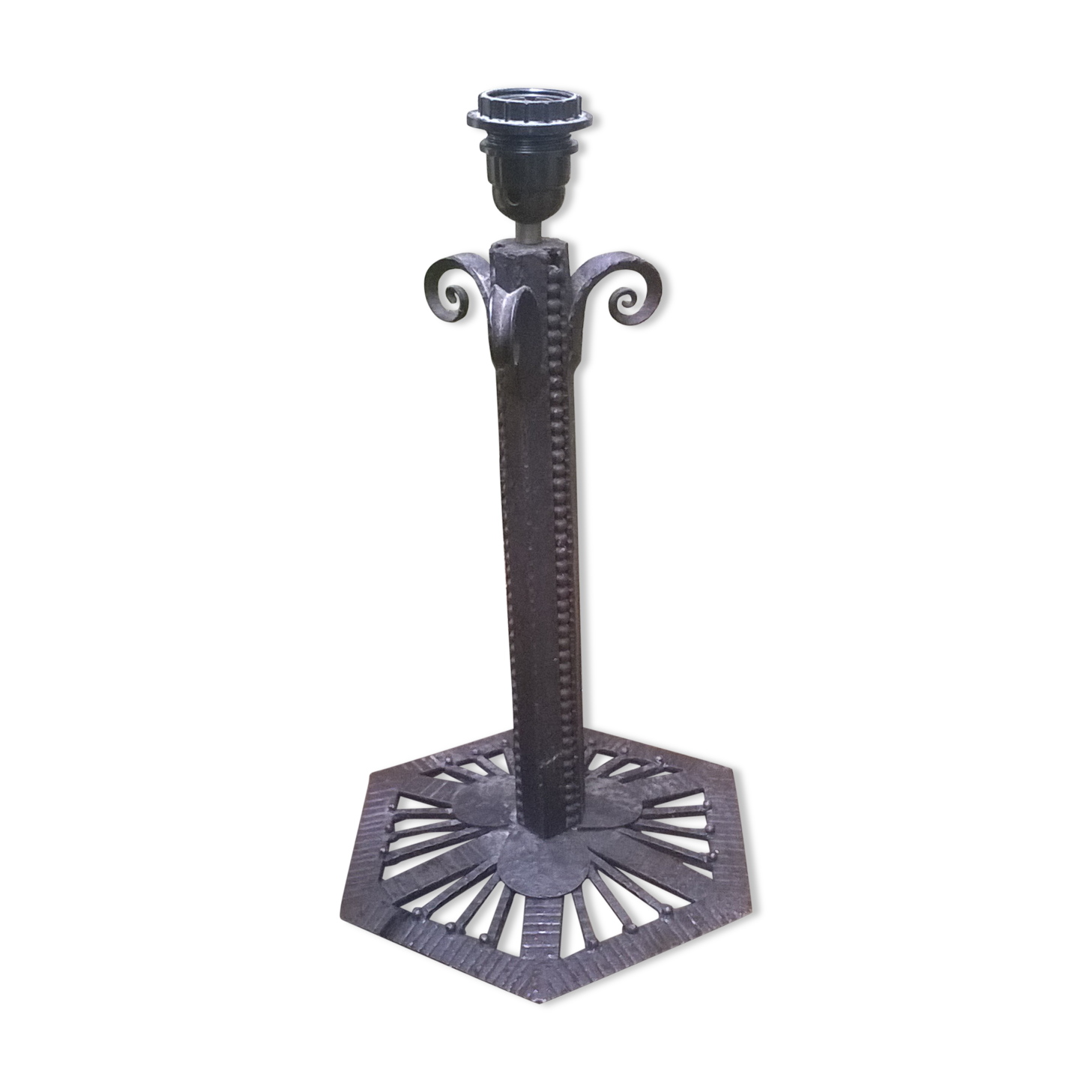 Art deco lamp foot
