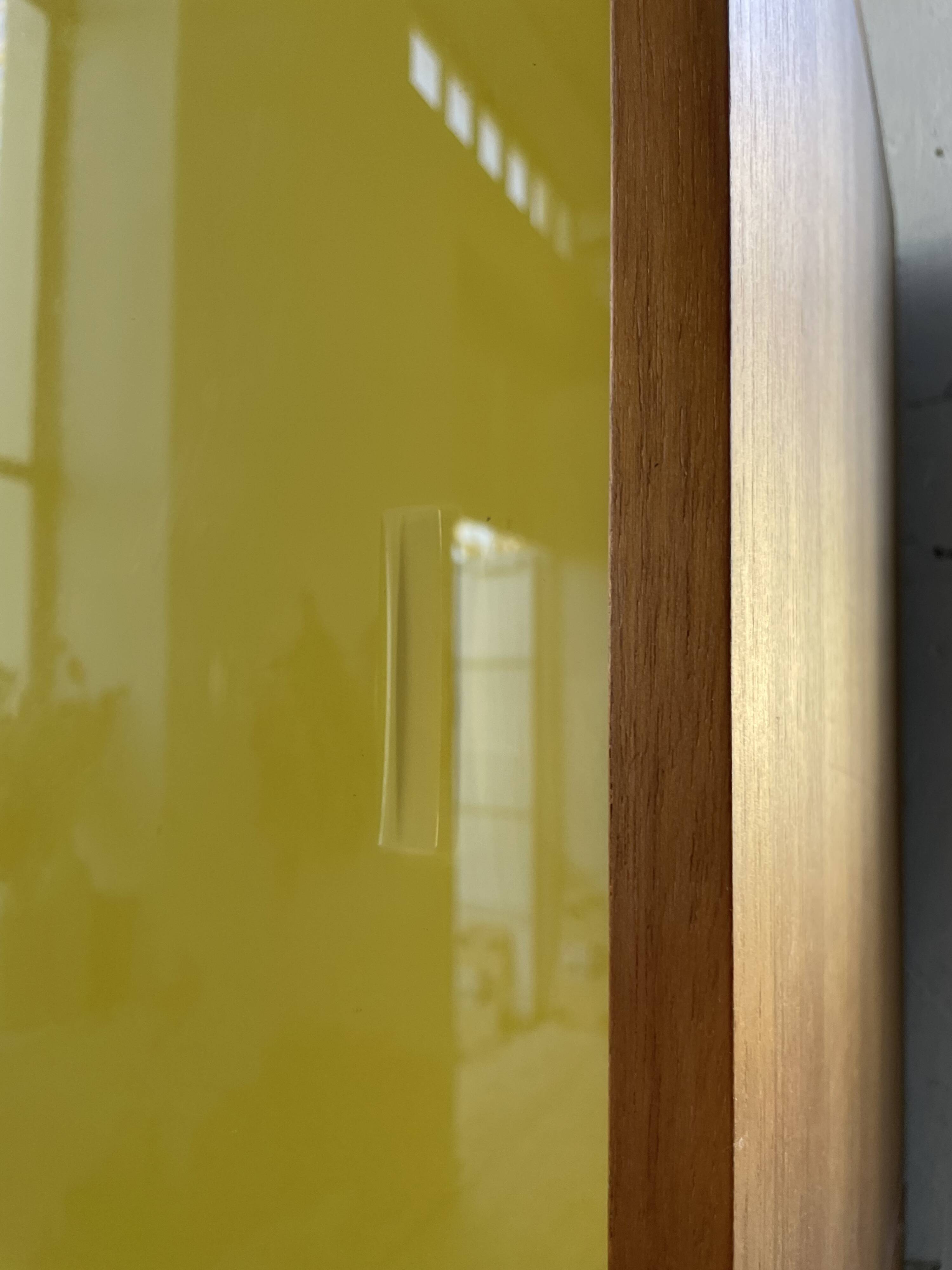 Modernist teak secretary desk, 1950s