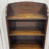 1930s English oak shelf