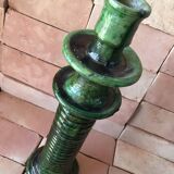 Tamegroute pottery candle holder