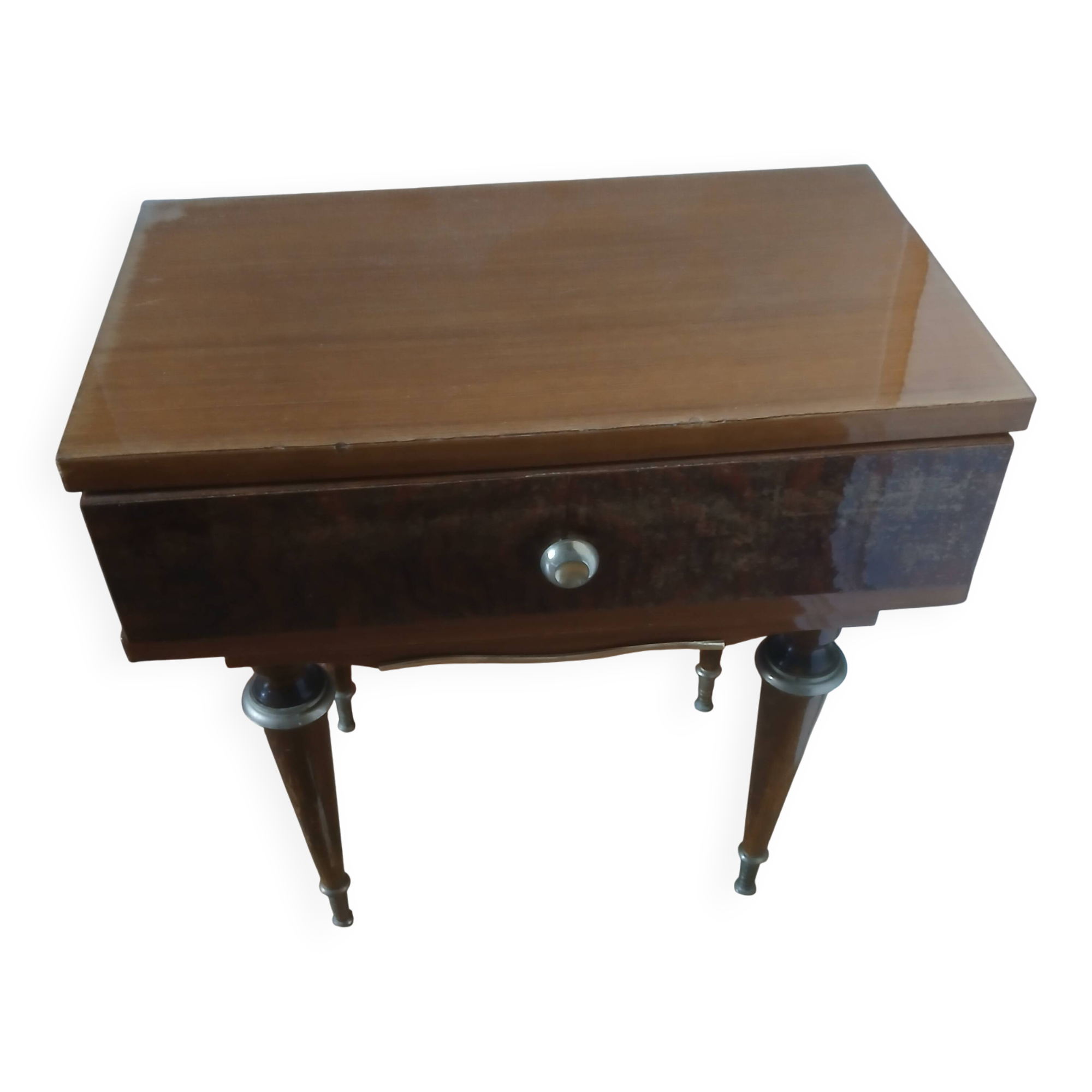 1950s bedside table – authentic charm to restore