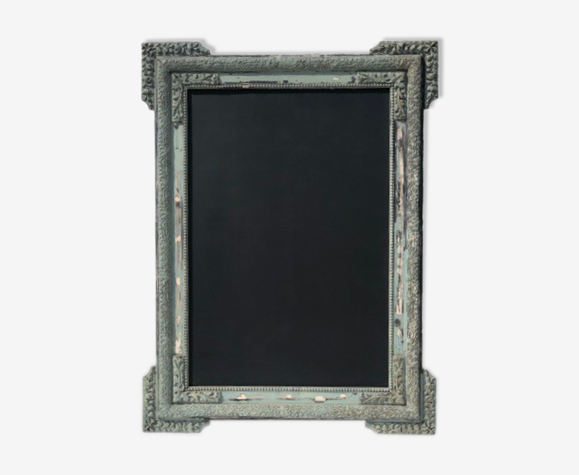 Tableau noir cadre ancien