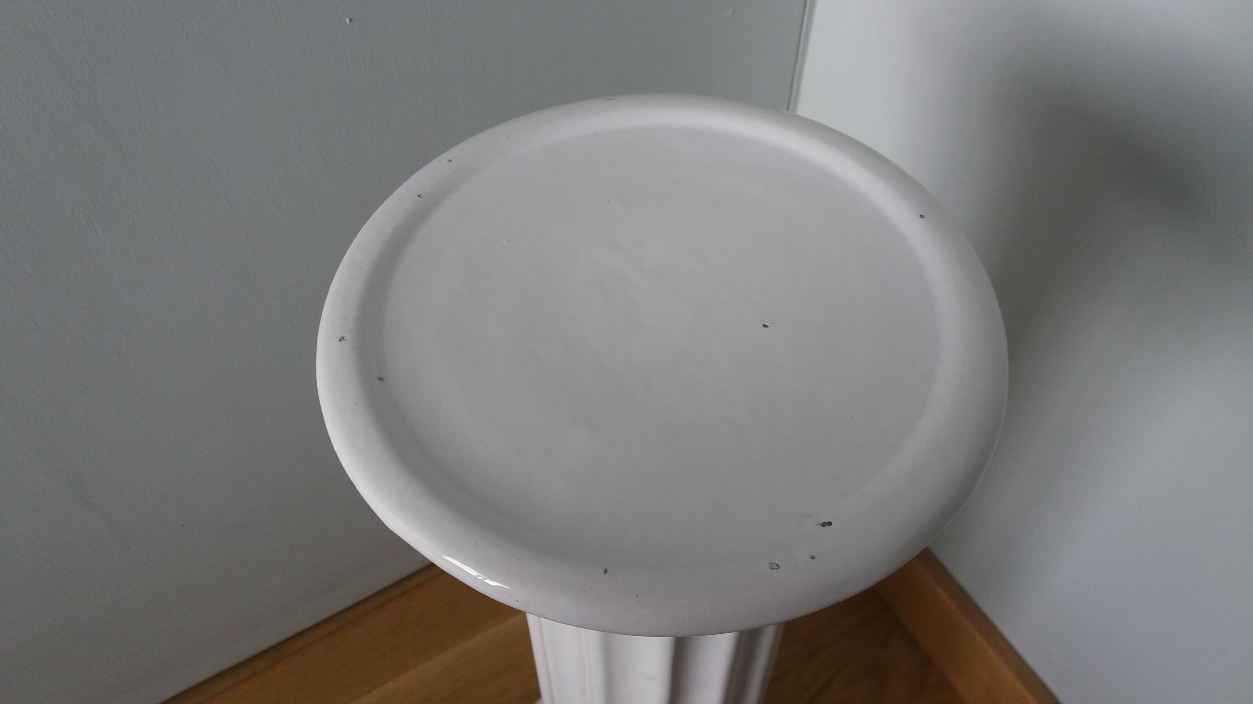 Colonne piedestal 55 cm céramique émaillée