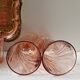 2 Rosaline Luminarc flutes