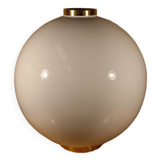 Ball Vase from the Longwy Factory, 20th Century
