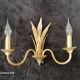 2 or 3 Charles Palmier bronze wall sconces